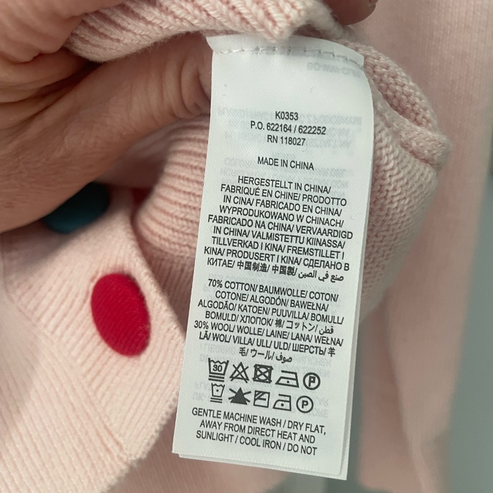 Boden Soft Pink Women's Cardigan Sweater - Picture 4 of 5